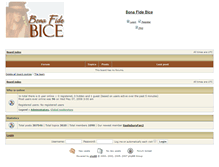 Tablet Screenshot of forum.bonafidebice.com