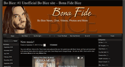 Desktop Screenshot of bonafidebice.com